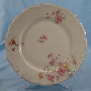   Flowers Dessert Plate LS s Carlsbad Austria as Is Lovely O