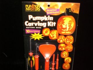 Halloween Pumpkin Masters 2006 Pumpkin Carving Kit Tools and Designs 