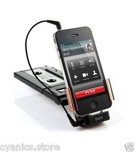 Ideck Intergrated Car Cassette Adapter iPhone 4 3GS 3G