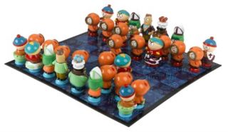 features of south park chess set chess set based on popular tv comedy 