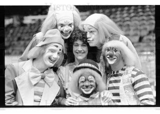 1984 35mm Negs Circus Clown Tryouts at Chicago Stad 49