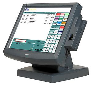   POS Cash Register System w/ Software, 15 Touchscreen, Scanner, Drawer