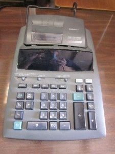 casio r dr 250hd printing calculator
