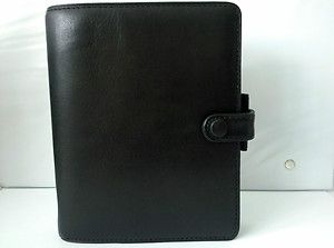 Filofax Black Pocket Cavendish Vintage