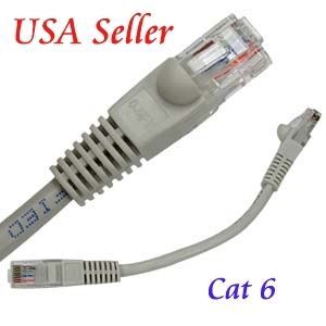 150ft Cat6 Cat 6 Gray Network Ethernet Cable