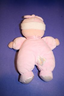 Carters Just One Year Plush My First Doll Pink Brown 9