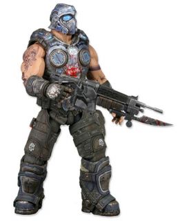 Gears of War 3 Series 1 Clayton Carmine Lancer Action Figure