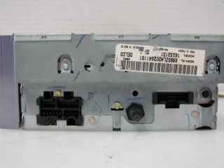   are bidding on a used Delco 16232131 Car CD Player for Parts or Repair