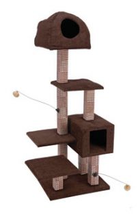 New Dual Hide Away Tower and Post Cat Furniture CATF19