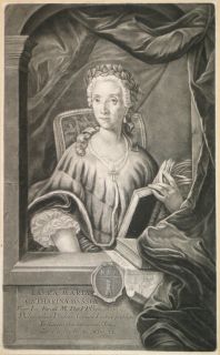 Laura Maria Catarina Bassi Portrait Bologna CA 1750