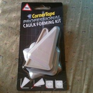 Corner Tape Pro Caulk Forming Kit 4 Piece Caulking Tool Kit New