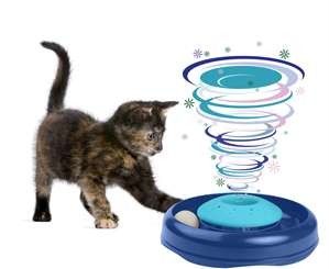 Catnip Cyclone Interactive Cat Kitten Toy for Exercise and Play New 