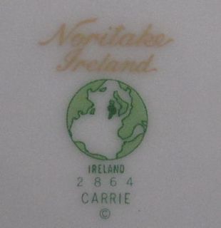   Pcs Complete Set for Eight Noritake Ireland Carrie Dinnerware