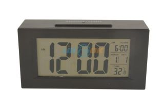 New Digital LCD Backlight Sensor Snooze Calendar Alarm / Smart Clock 