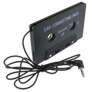   cassette Adapter 3.5mm audio adapter Color Black Cord length 40