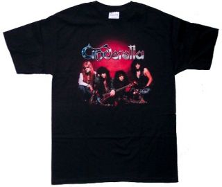 Cinderella CD lgo Old School Group Photo Official Shirt Last Med New 