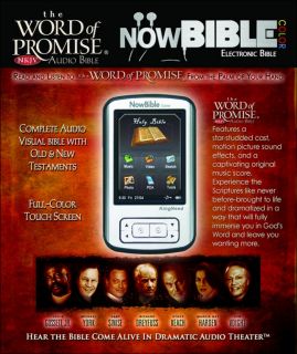 The Word of Promise NowBible Color Audio Visual Reader Now Bible 