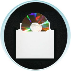   White Cardboard Postage Saving CD Mailer LDB Mail Psaving