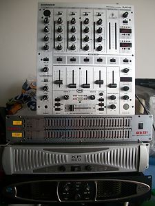 Behringer Pro Mixer Pioneer CD Players Equalizer