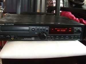 Tascam CD RW750 Rewritable Recorder Direct CD Recorder