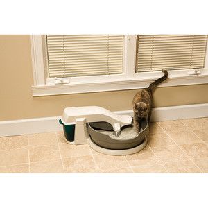 PetSafe Simply Clean Cat Litter Box Continuous Self Cleaning No 