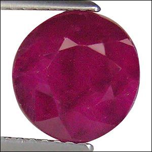 60 ct Natural Red Ruby Astounding Round Cut Magical Pinkish Red 