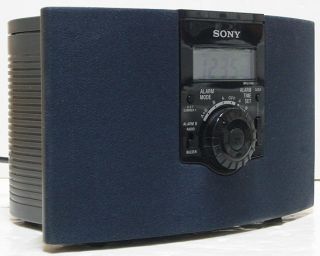 SONY ICF CD823 Alarm Clock AM FM Radio / CD Player Perfect MINT