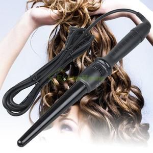   Ceramic 220V 14 25mm Tapered Cone Curling Iron Wand