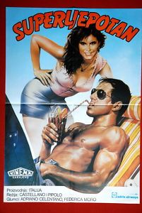 Bellissimo Italian Celentano 1983 EXYU Movie Poster