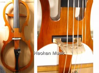 Strings Electric Cello Yellow Hand Carved Ebony