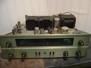 Fisher 400 Tube Stereo Receiver Vintage Audio Receiver
