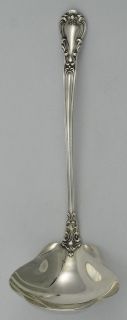 SWEET GORHAM CHANTILLY STERLING SAUCE LADLE NM