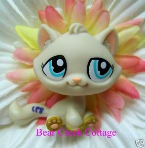 Littlest Pet Shop ♥ Tan Kitten Cat 1364 New LPS