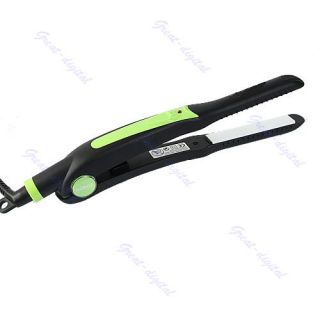 2in 1 Pro Ceramic Hair Curler Roller Straightener Curling Flat 