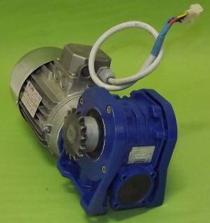 CME Cento 0 5 HP 0 37 KW Motor STM Gearbox 1 100 Ratio Spaggiari 