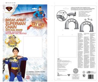 Superman Returns Break Apart Chain w Sound Licensed 6527