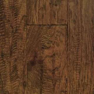 Hand Scraped Provincial Hickory Hardwood Flooring Wood Floor