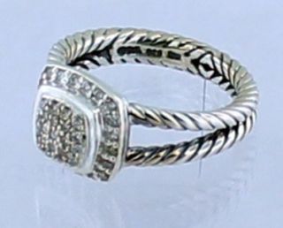 david yurman 7mm pave diamond albion ring