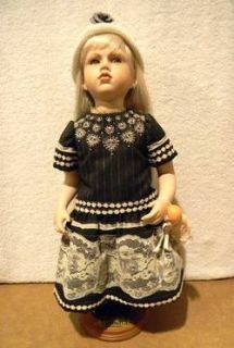   Porcelain Doll from The Mundia Collection Christine Cecile
