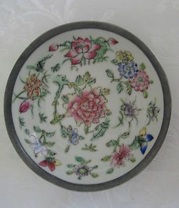 PORCELAIN DISH DECORATIVE VINTAGE COLLECTIBLE Lord & Taylor Floral in 