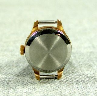 Russian Soviet Gold Chaika Ladies Wrist Watch 17 Jewels