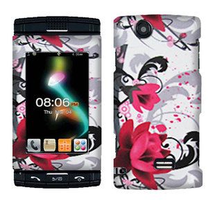   Flower Accessory Hard Case Cover for at T Sharp FX Cell Phone