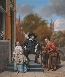 FileJan Steen   Adolf en Catharina Croeser aan de Oude Delft 1655