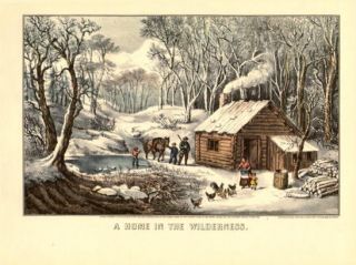 Winter Scenes Nice Currier and Ives Lithographs