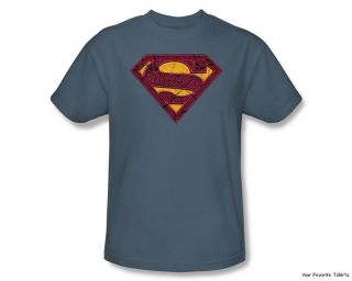Licensed DC Superman Celtic Shield Adult Shirt s 3XL