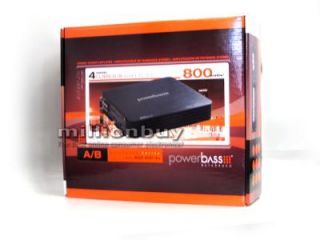 PowerBass ASA400 4X 4 Channel 800W ASA Car Amplifier 823871003341 