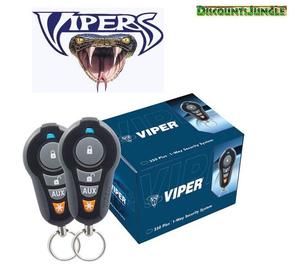 BRAND NEW Viper 350 Plus 3 Channel 1 way Car Alarm Vehicle Security 