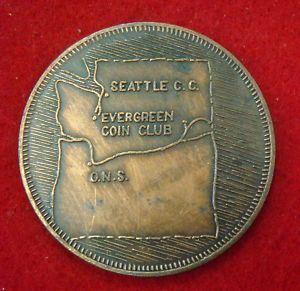 Silver Anniversary Coin Show Centralia WN 1940 1965