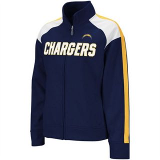 SAN DIEGO CHARGERS Bonded Womens Track Jacket XL