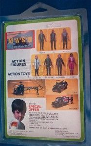 1983 M A s H 4077 Major Winchester Action Figure Mint Unpunched w 